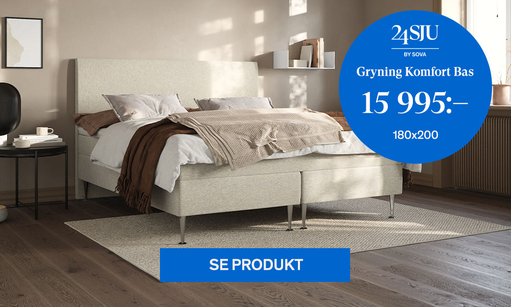 24SJU Gryning Komfort Bas 15 995:-